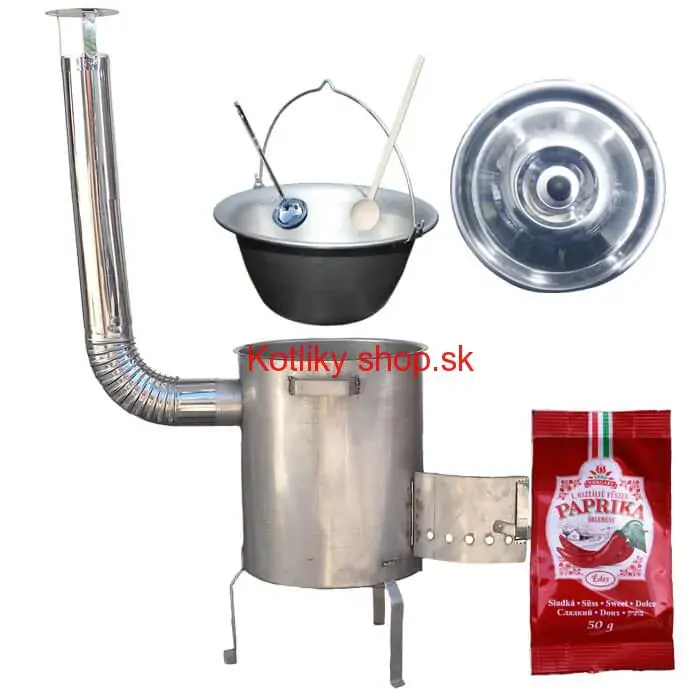 Nerezový kotlík 30 L (1,5 mm) + nerezová kotlina (1,5 mm) 45 cm STRONG EXCLUSIVE