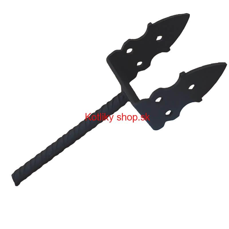 Pätka kotviaca, zápustná 10 cm