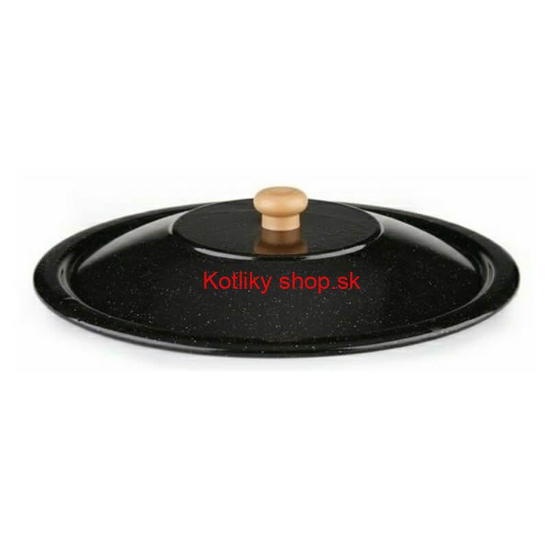 Smaltovaný kotlík 20 L + Nerezová kotlina 42 INOX + vareška + misky 12 ks