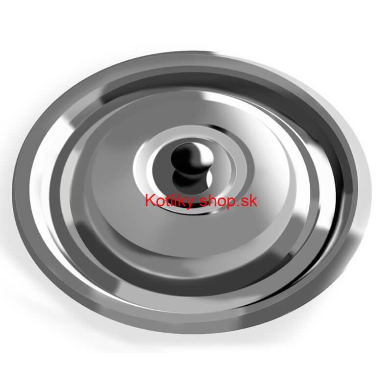 Smaltovaný kotlík 16 L + nerezová kotlina 39 INOX + misky 12 ks