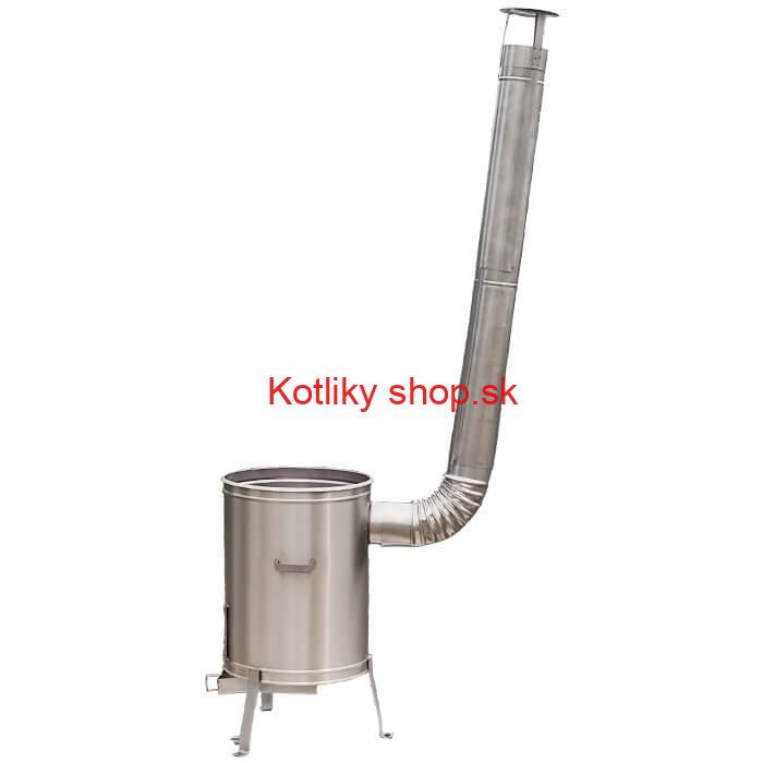 Nerezová kotlina 39 cm LUX