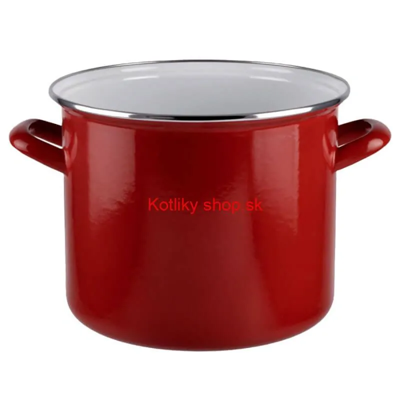 Smaltovaný hrniec s pokrievkou 6,9 L červený + pikantná zmes korenia 50 g Kotlíkový guláš