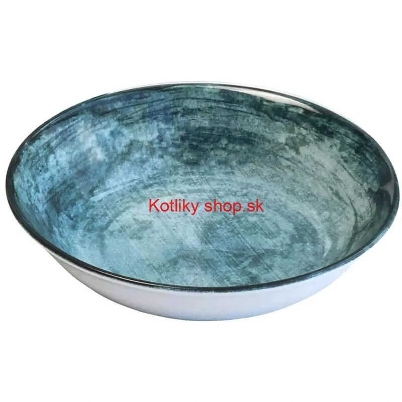 Súprava keramických tanierov 18 ks BLUE