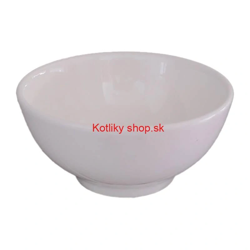 Keramická miska na servírovanie gulášu 15 cm biela