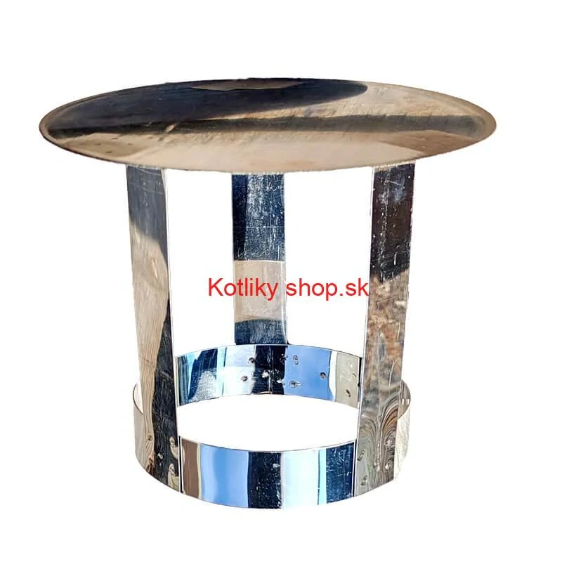 Nerezová strieška na dymovod INOX