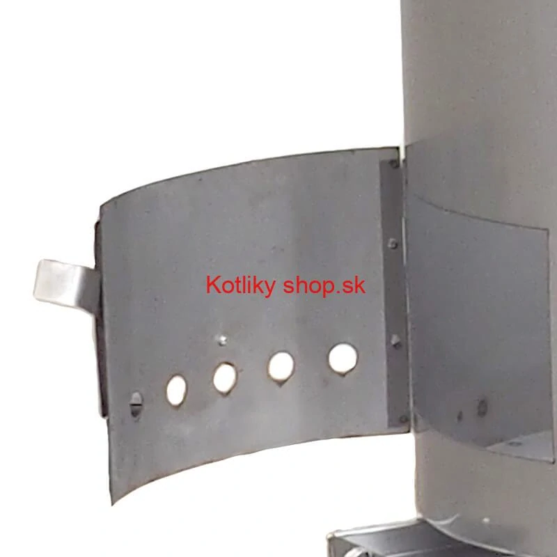 Nerezové dvierka na prikladanie paliva INOX