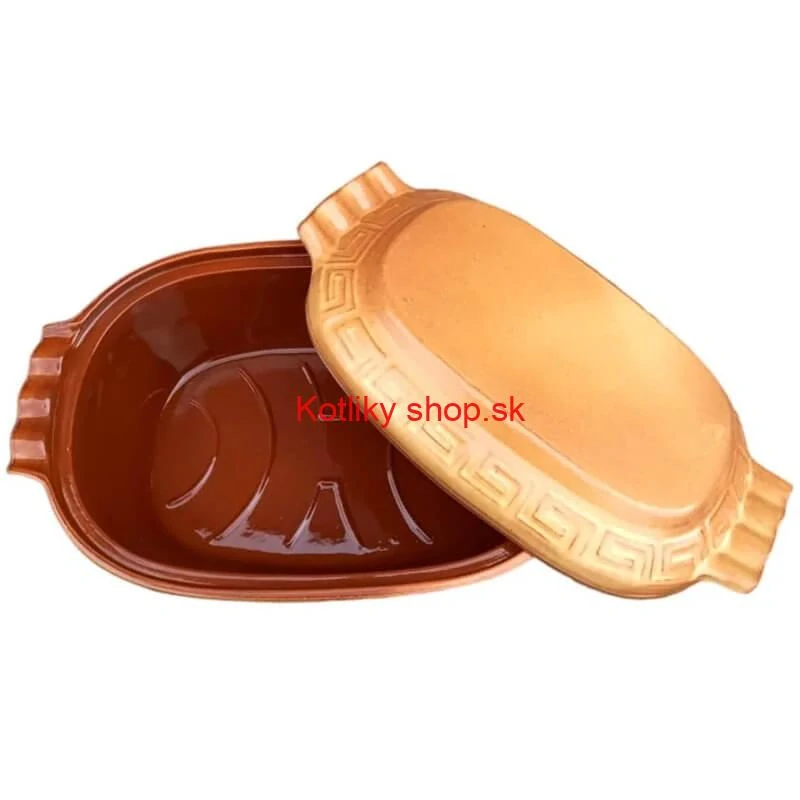 Rímska misa / pekáč z glazovanej terakotovej hliny 6 l