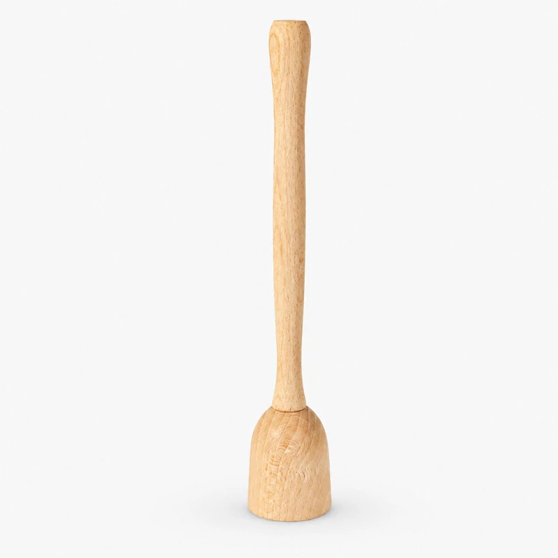 Drevený drvič na zemiaky a zeleninu 30 cm