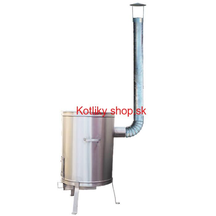 Nerezová kotlina 45 cm – Lux