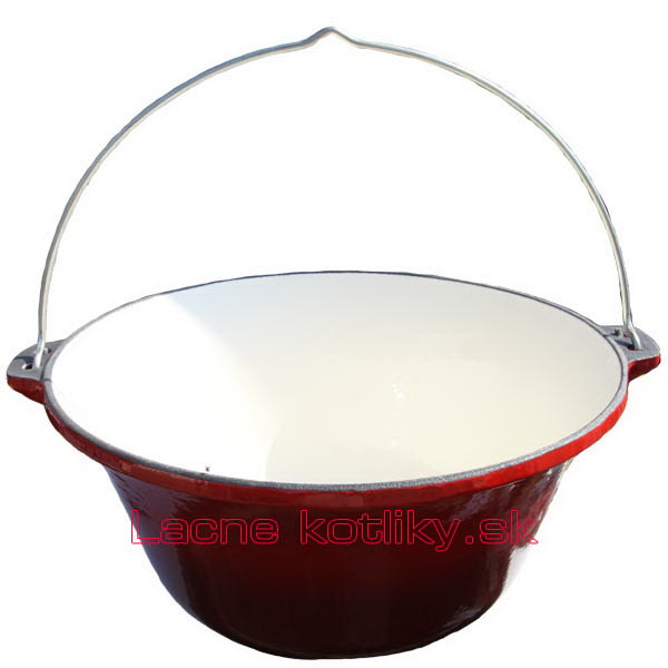 Liatinový kotlík 10,8 L – smaltovaný povrch