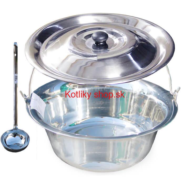 Antikorový kotlík 20 L (1,2 mm) + antikorová pokrievka