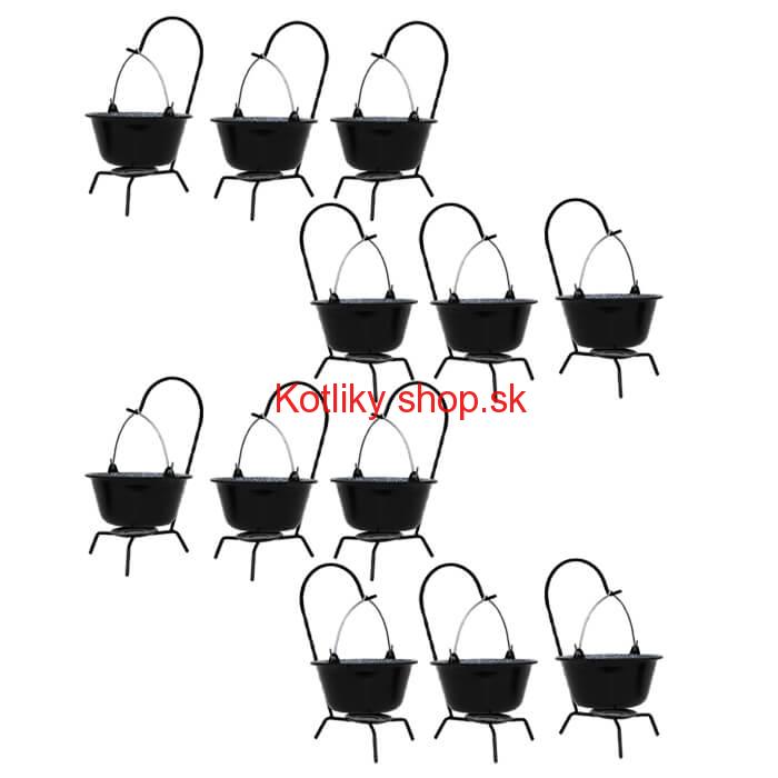 Servírovacia súprava SMALT BLACK 12 ks