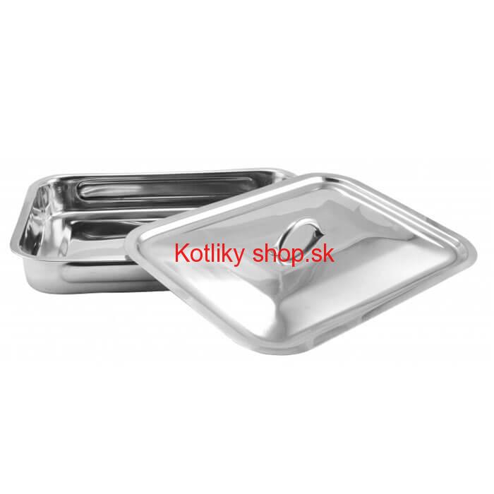 Nerezový pekáč s pokrievkou