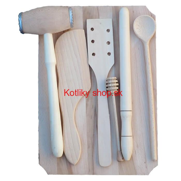 Drevená súprava 7 ks