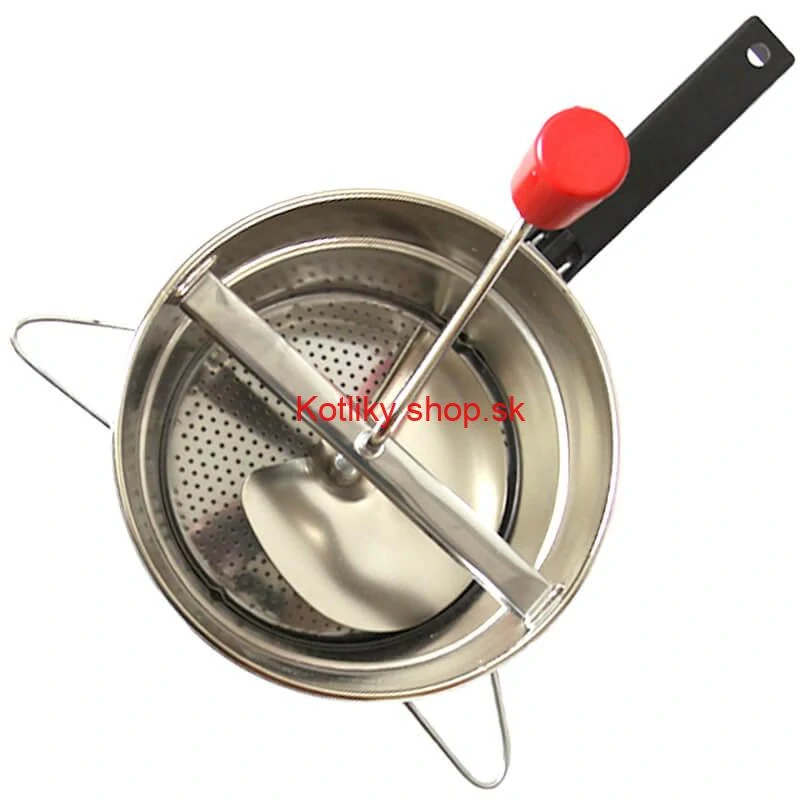 Pasírovač ORIGINAL z nehrdzavejúcej ocele – 3 výmenné sitá