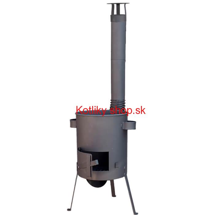 Kotlina 45 cm s žiaruvzdornou farbou PLUS 600 4 MM