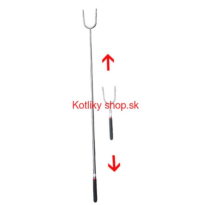Vidlička na opekanie 24,5 cm - 84,5 cm – teleskopická 1 ks
