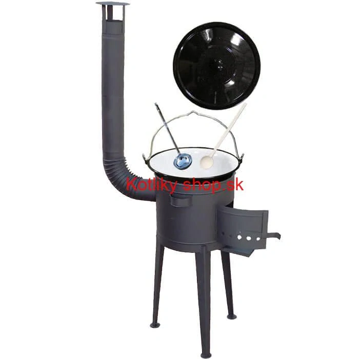 Smaltovaný kotlík 25 L (1,2 mm) + vysoká kotlina (2,0 mm) HODO 42 PLUS 600