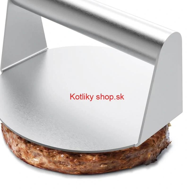 Nerezový lis na mäso 14 cm HAMBURGER
