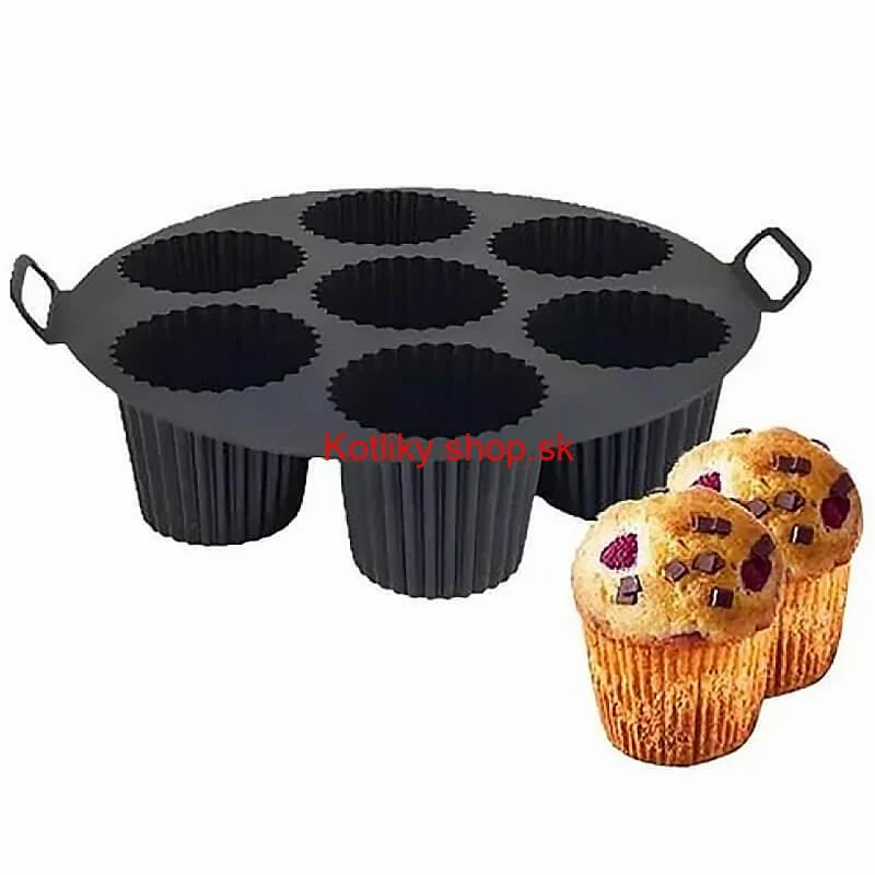 Forma na muffiny do teplovzdušnej fritézy 7 x