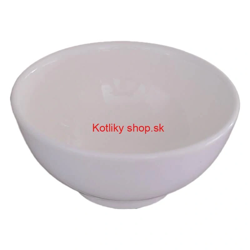 Keramická miska na servírovanie gulášu 15 cm biela