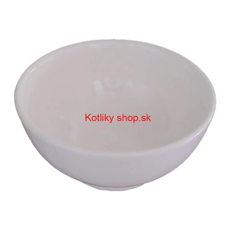 Keramické misky na servírovanie gulášu 15 cm 6 ks biele