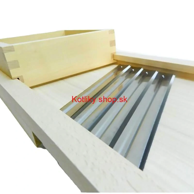 Ručný drevený krájač kapusty 4 nože 93 x 23,5 cm (obrovský)