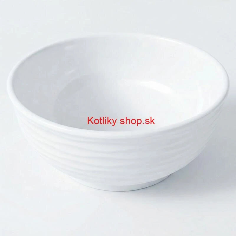 Prémiová biela miska s kamennou štruktúrou 750 ml