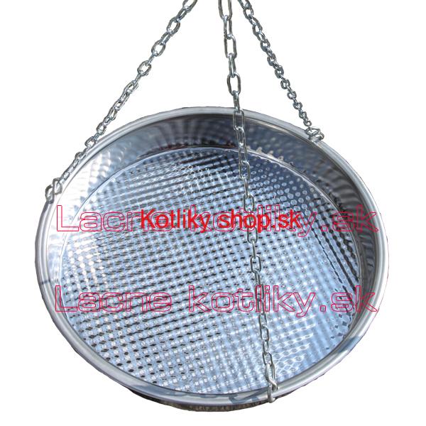 Nerezová panvica s retiazkou 42 cm