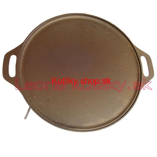 Liatinová grilovacia panvica s nožičkami