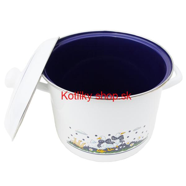 Smaltovaný hrniec 3,5 L Kačička