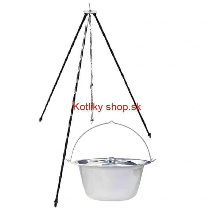Nerezový kotlík 14 L INOX + pokrievka + stojan CLASSIC