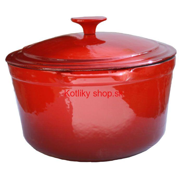 Liatinový pekáč 6,2 L – červený