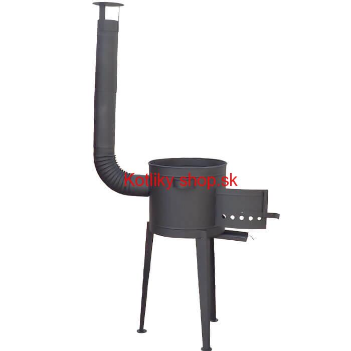 Vysoká kotlina 36 cm + ohňovzdorná farba