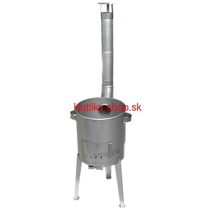 Nerezová kotlina pod kotlíky 45 cm LUXUS