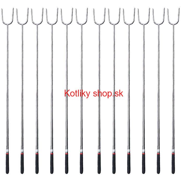 Vidličky na opekanie 24,5 cm - 84,5 cm – teleskopické 12 ks