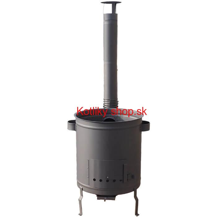 Hrubostenná kotlina 36 cm (1,5 mm) STRONG + žiaruvzdorná farba Plus 600