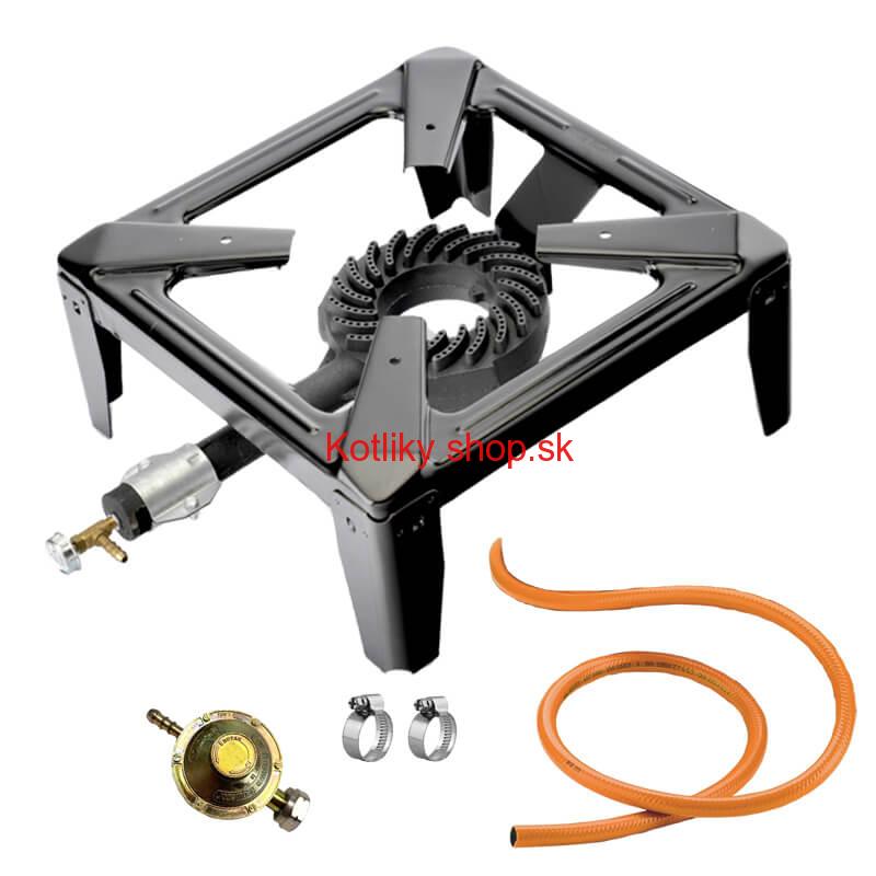 Plynový horák - varič 3,5 kW PB + pripojovacie príslušenstvo