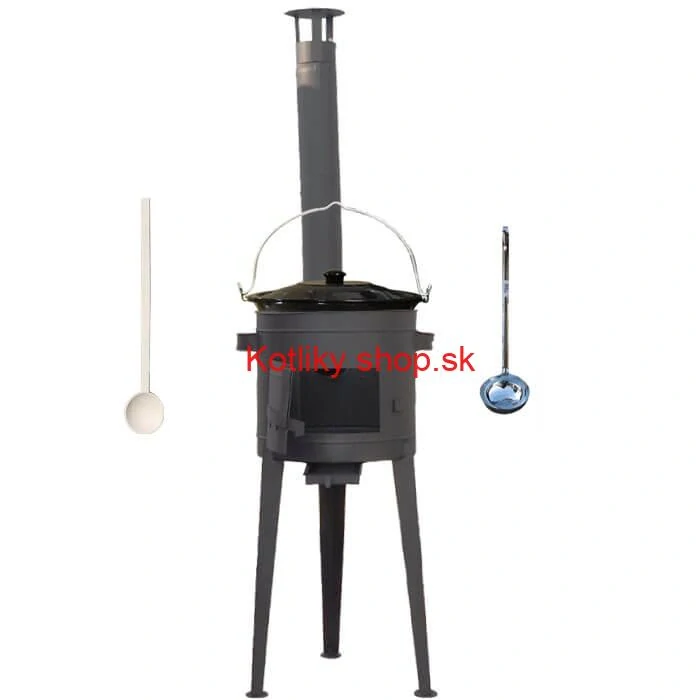 Smaltovaný kotlík 25 L (1,2 mm) + vysoká kotlina (2,0 mm) HODO 42 PLUS 600