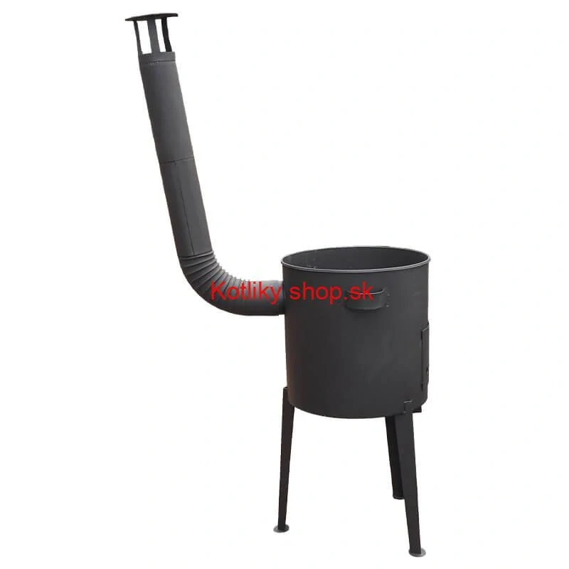 Vysoká kotlina 42 cm (2,0 mm) HODO + žiaruvzdorná farba PLUS 600