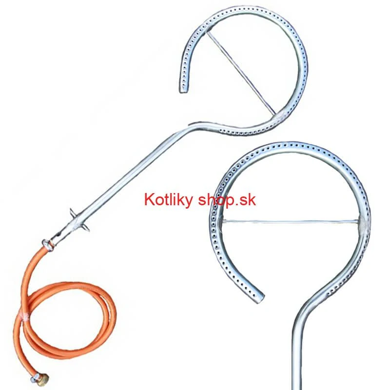 Smaltovaný kotlík (1,2 mm) 30 L + plynový horák k PB + nízka kotlina 45 PLUS 600 + nerezová pokrievka INOX