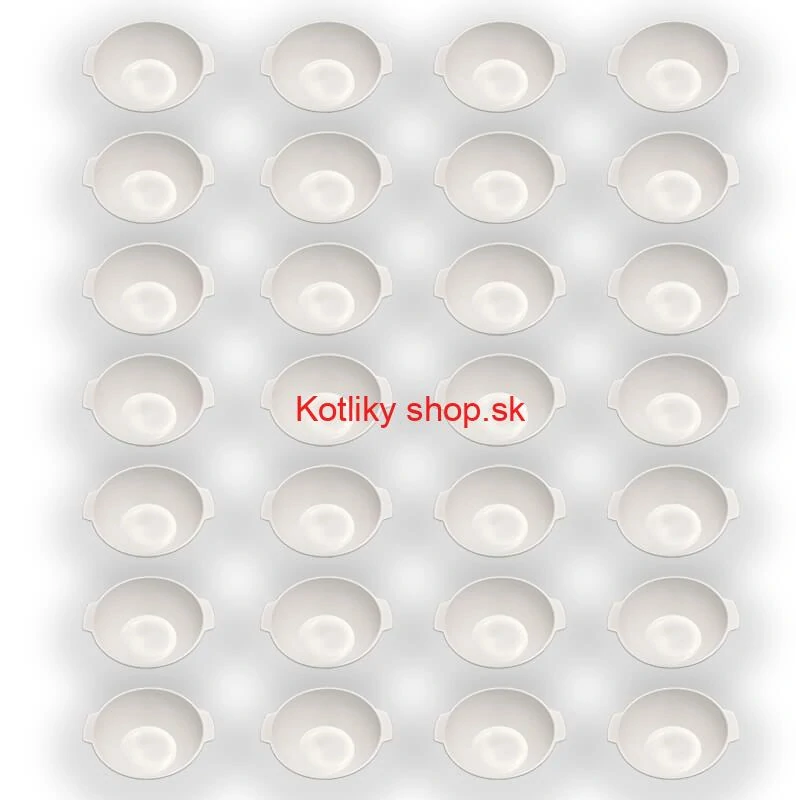 Sada 24 ks: Plastová miska na fajnový kotlíkový guláš a polievky – 500 ml