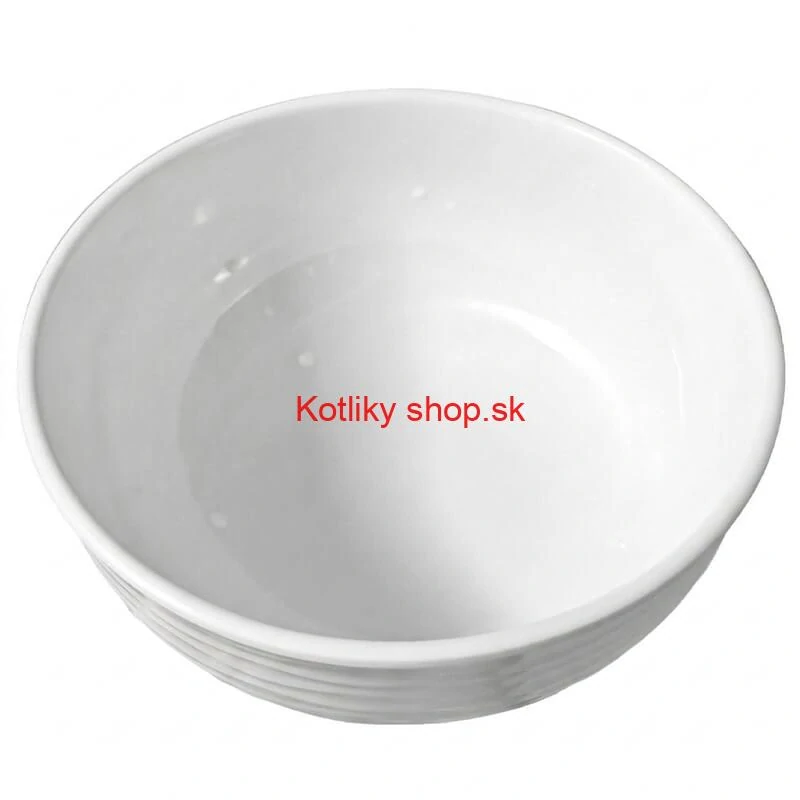 Prémiová biela miska s kamennou štruktúrou 750 ml