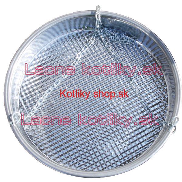 Nerezová panvica s retiazkou 42 cm
