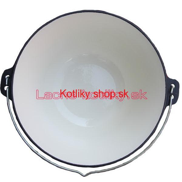Liatinový kotlík 10,8 L – smaltovaný povrch