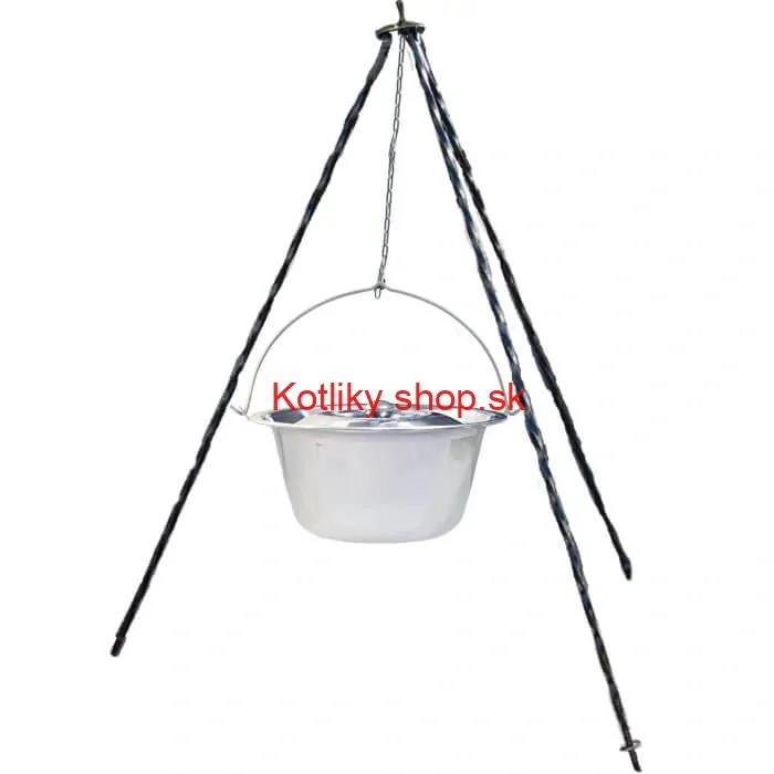 Nerezový kotlík 8 L INOX  + pokrievka + stojan CLASSIC