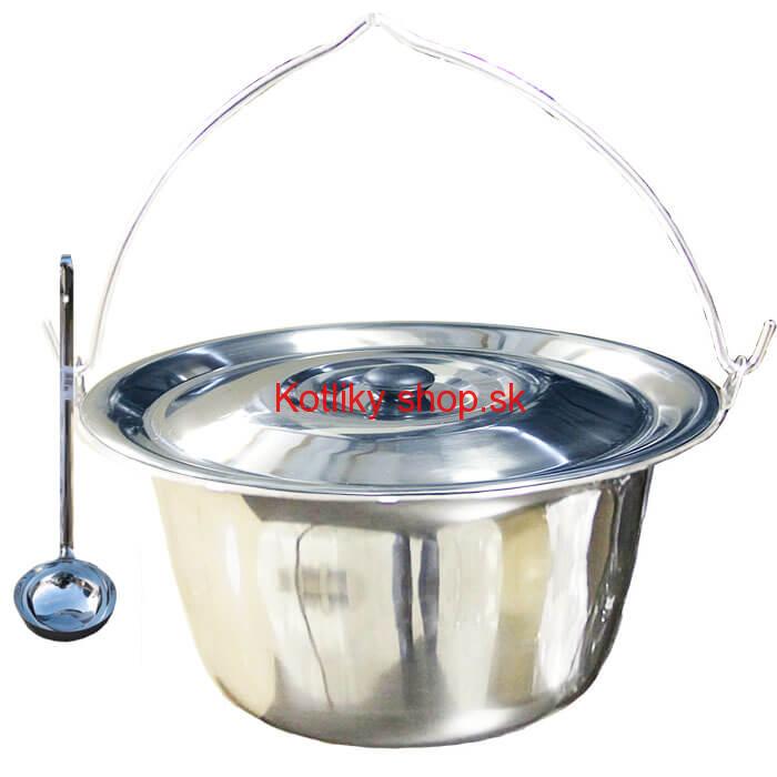 Antikorový kotlík 20 L (1,2 mm) + antikorová pokrievka