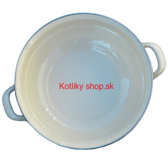 Smaltovaná misa 32 cm bežová