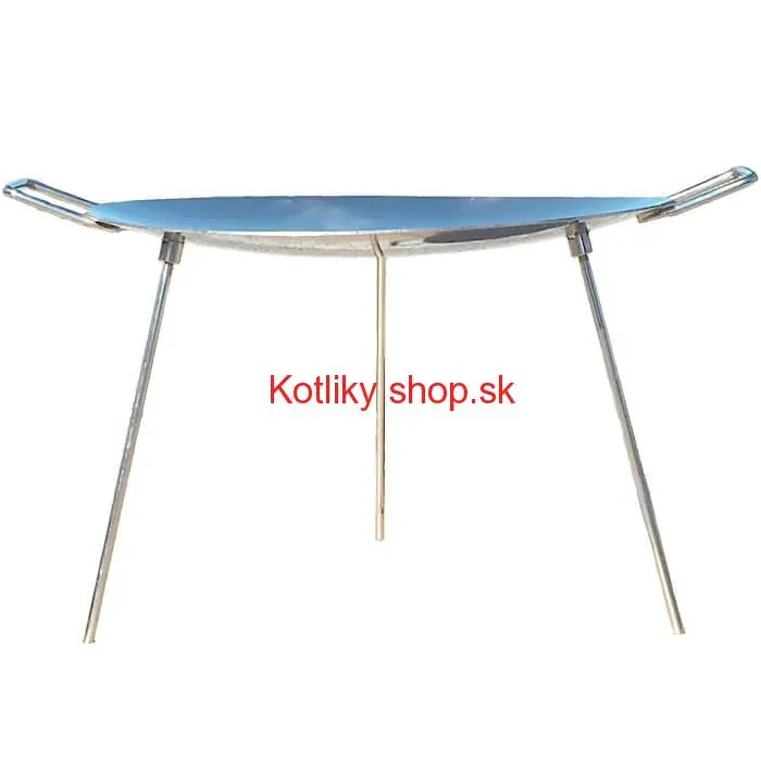 Nerezová panvica s nožičkami 55 cm BBQ