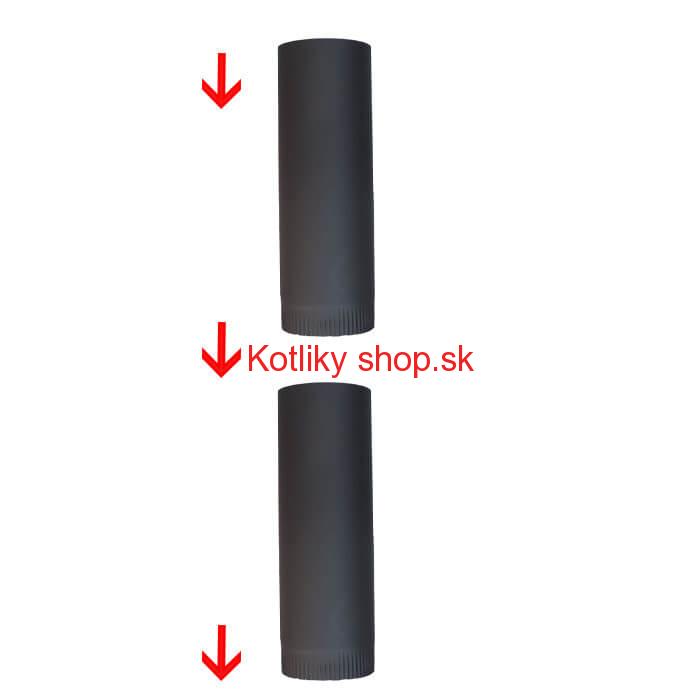 Rúra na dymovod PLUS 600 50 cm x 11,8 cm